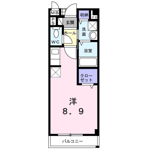 サンハイムの間取り