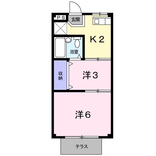 シティハイツいとうの間取り