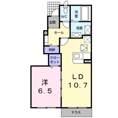 メゾン井上の間取り