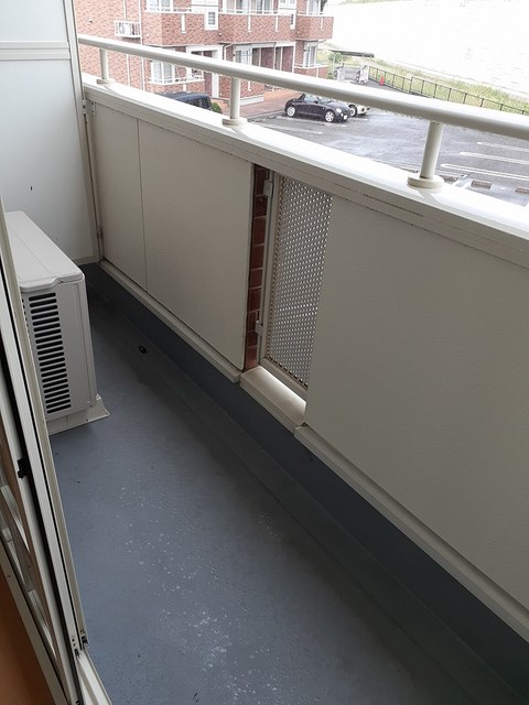 12/22 バルコニー