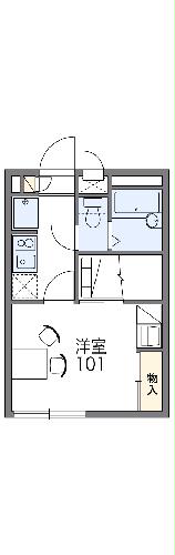 レオパレス栄の間取り