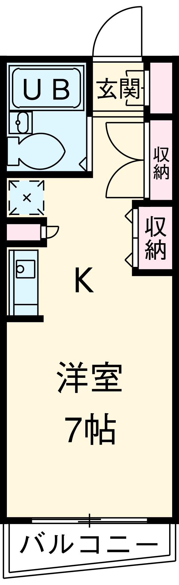 アトリウム前田の間取り