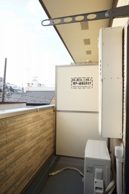 12/25 バルコニー