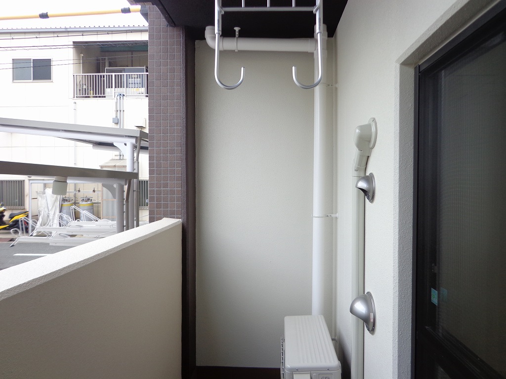 12/24 バルコニー