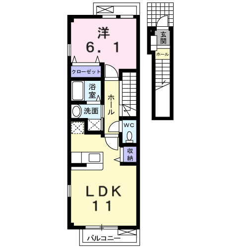 アウローラ松風の間取り