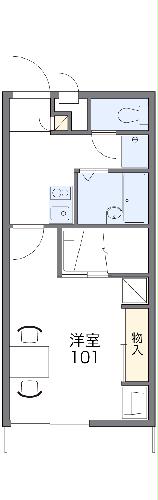 レオパレスアイリスの間取り
