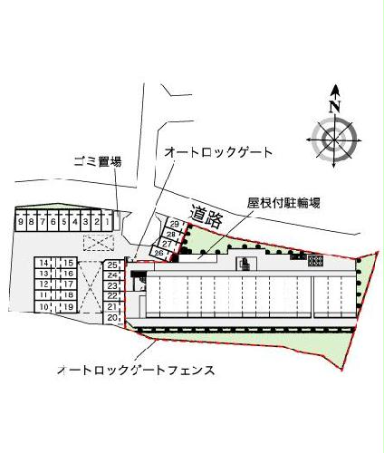 13/23 駐車場