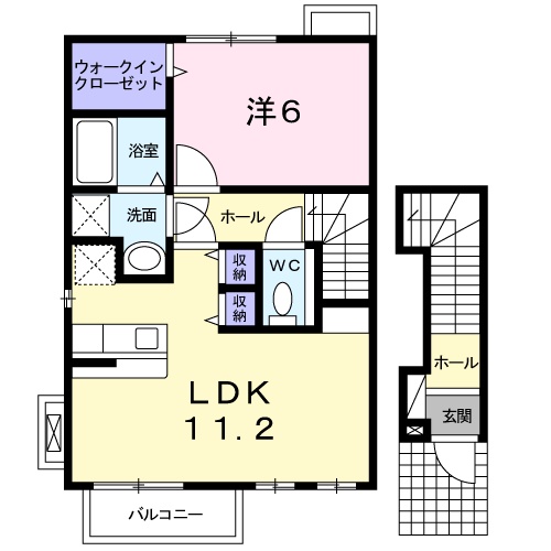 ヴェルサン ヴィラの間取り