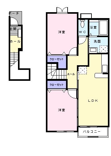 ハーモニーヒルの間取り
