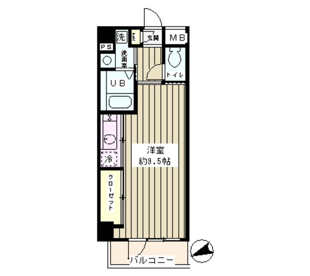 グランリオ フォーシーズンの間取り