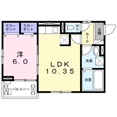 Pure Lienの間取り