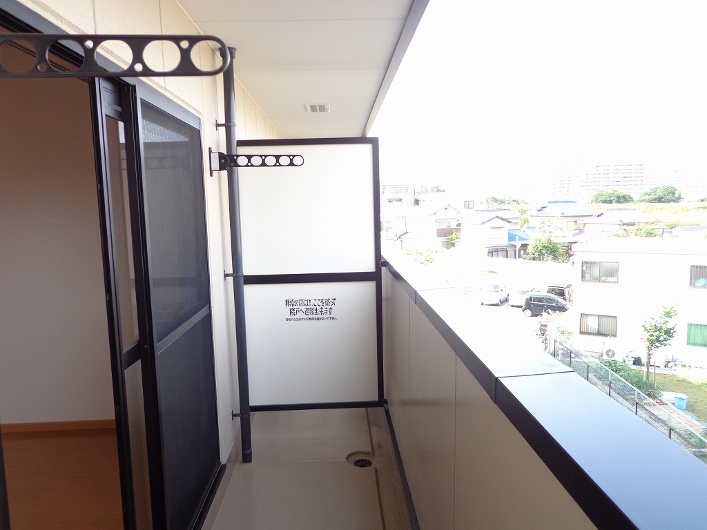 12/24 バルコニー