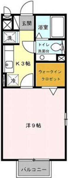エストゥディオの間取り