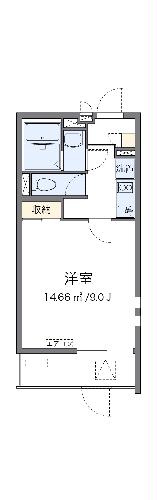クレイノオアシスⅡの間取り