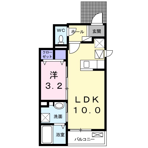 ソレアードの間取り