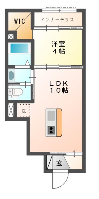 アドレコートの間取り
