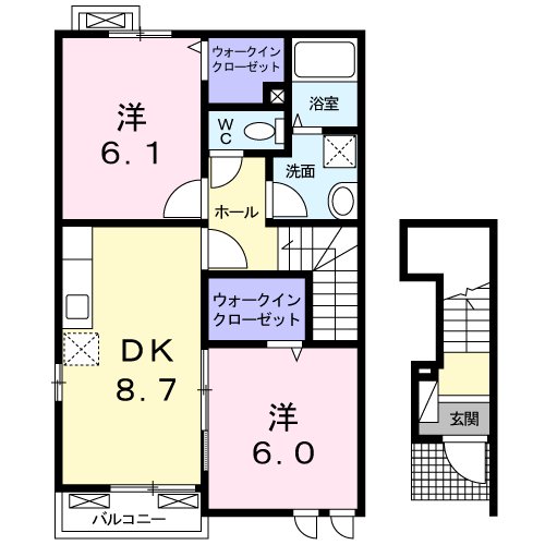 クラール・アイの間取り