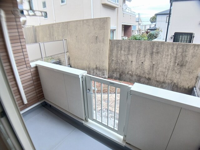12/22 バルコニー