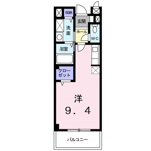 ベルアンジュの間取り