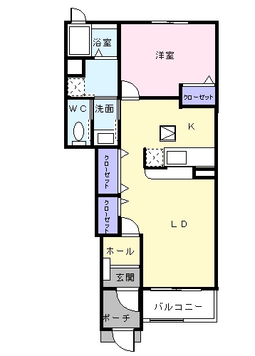 ストロベリーフィールズの間取り