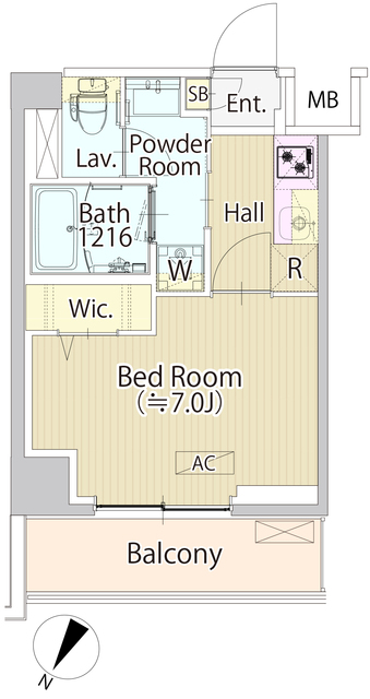 SASAZUKA TODAYの間取り