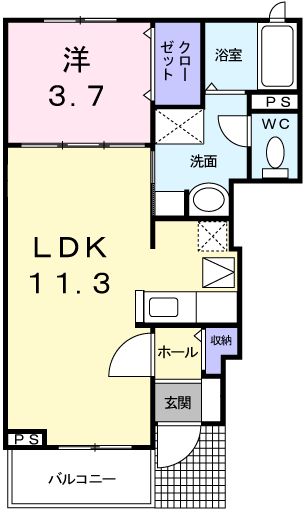 パークサイドの間取り