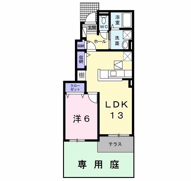 カーサ・エスポワールの間取り
