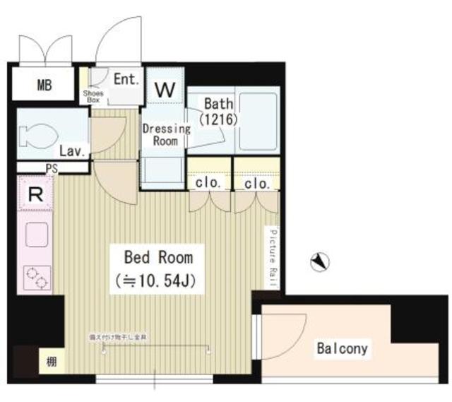 イングランテ浅草橋の間取り