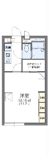 レオパレスAsamaの間取り