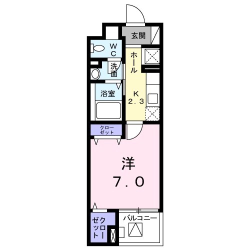 ジュピター ムサシノの間取り
