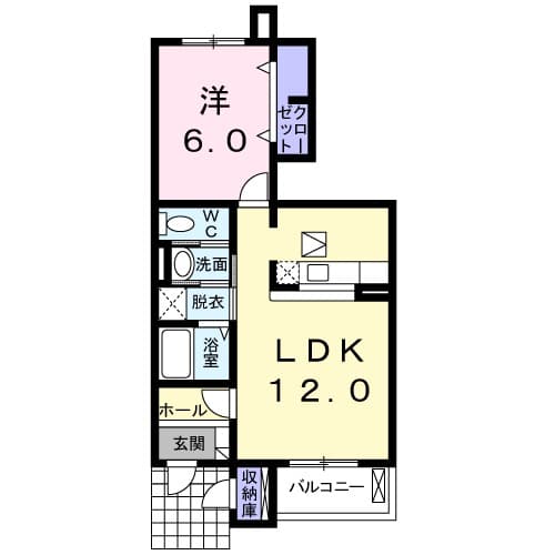 ブルー・シエルの間取り