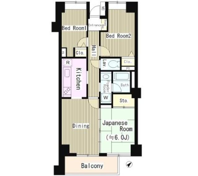 シティハイム京島の間取り