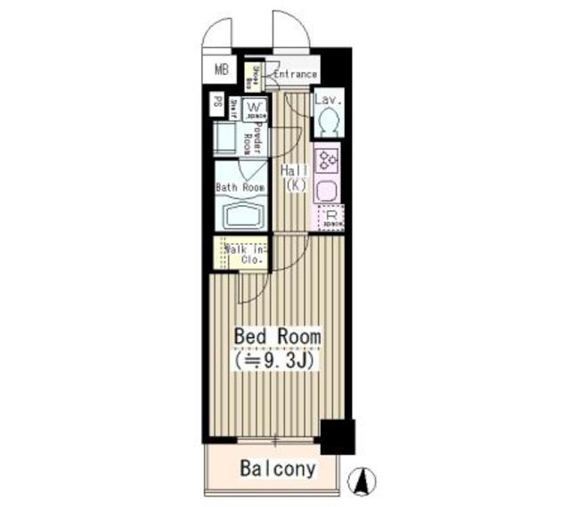 フェールメゾン菊川の間取り