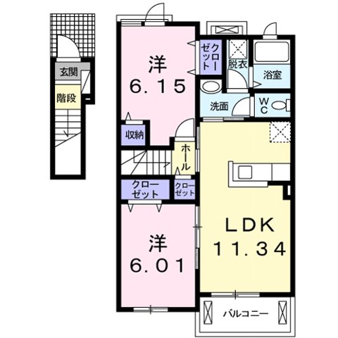 マスカラスの間取り