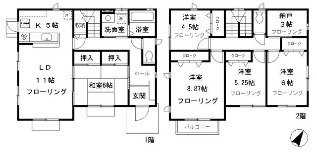 笹塚3丁目戸建の間取り