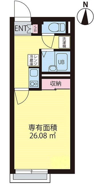 カーサロイヤル東所沢の間取り