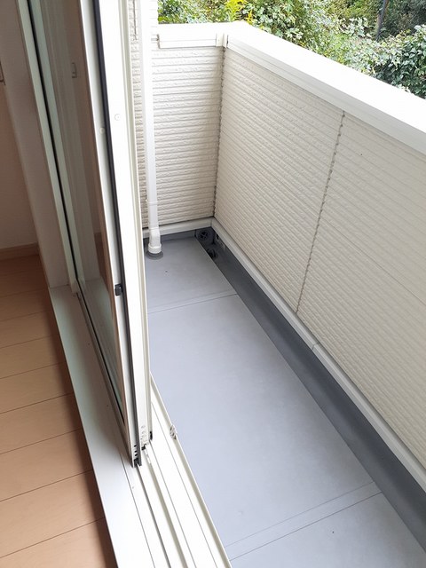 10/19 バルコニー