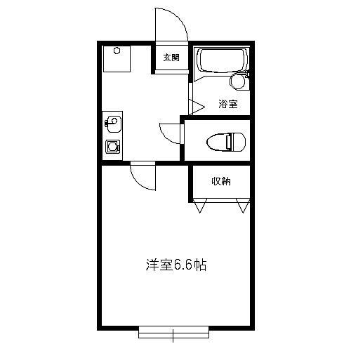 パステル戸越-(本館)の間取り