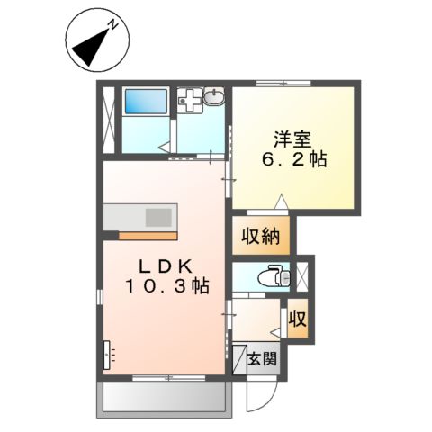 persimmon(パーシモン)の間取り