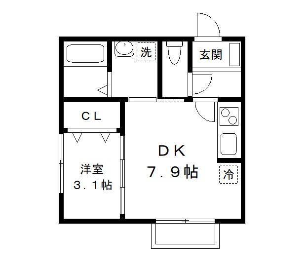 ドルフK-3の間取り