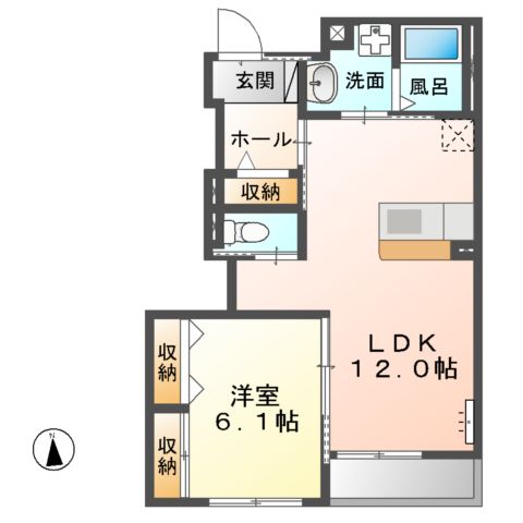 サニーウェルの間取り