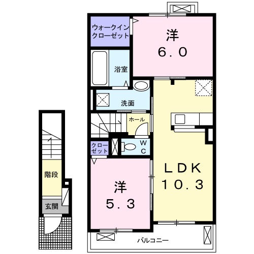 ルラシオンの間取り