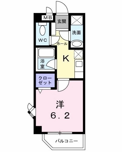 スクエア21の間取り