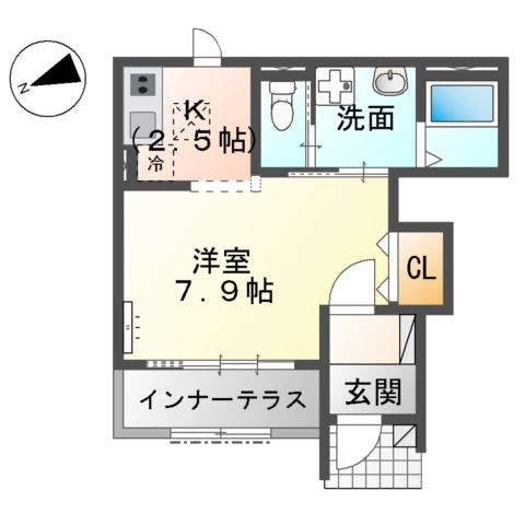 ラック フォレストの間取り