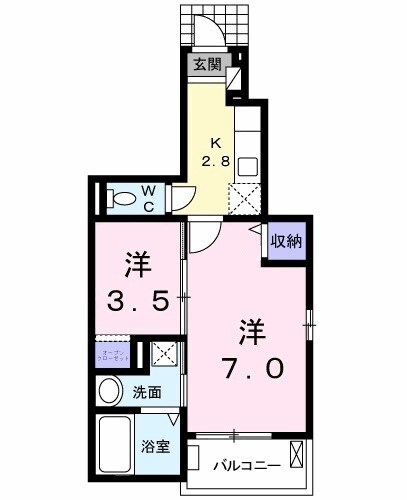 レガリアの間取り