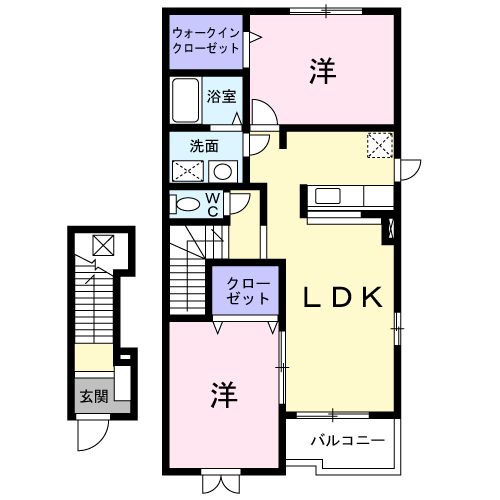 カーサ・アバンツァートの間取り