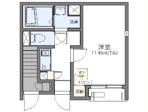 レオネクストヴィラ曙の間取り