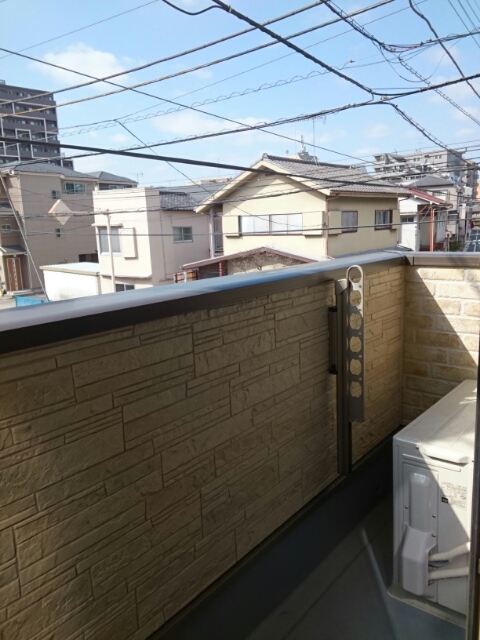 12/14 バルコニー