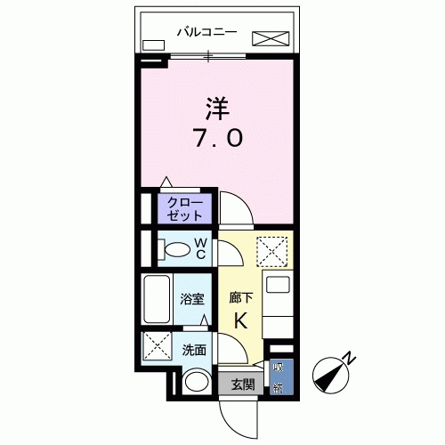 ヴィエルジュの間取り
