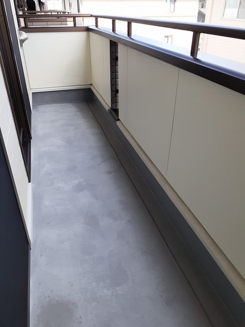 12/21 バルコニー